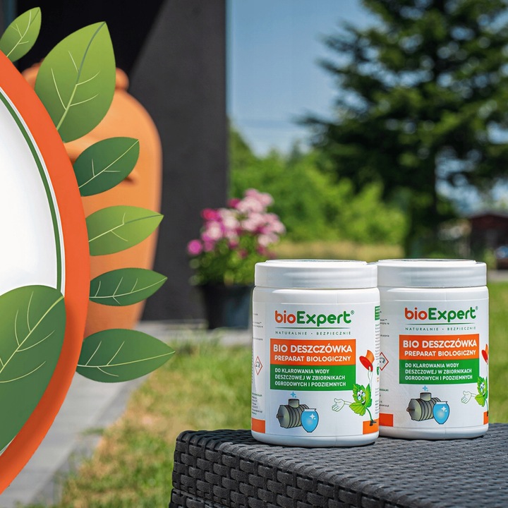 Środek do deszczówki Oczyszczanie wody Bio deszczówka 3x450g BIOEXPERT