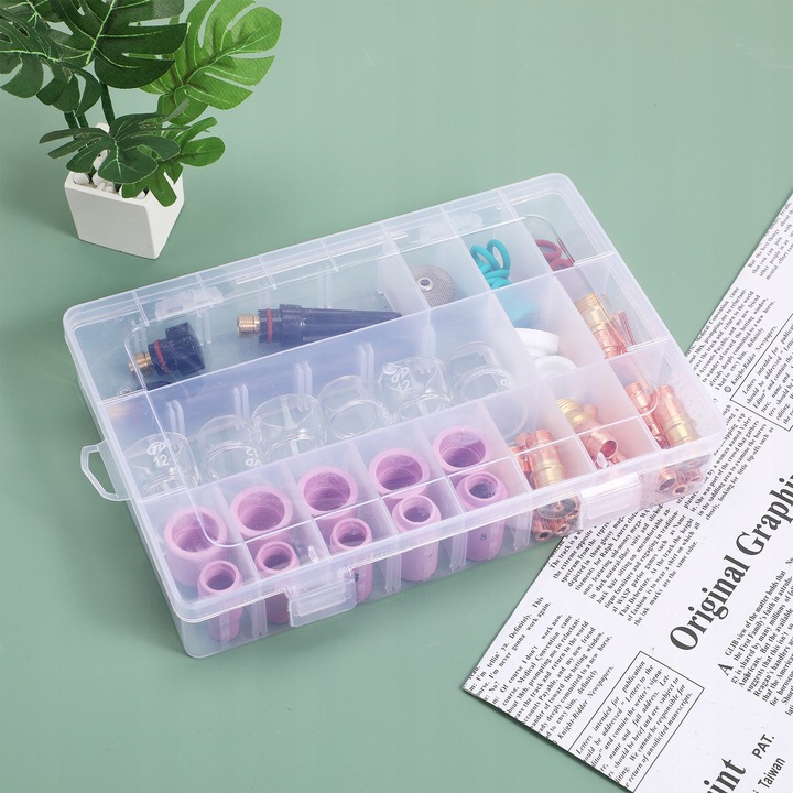 ZESTAW PALNIKA SPAWALNICZEGO KOŃCÓWKA DYSZA SZKŁO WP-17/18/26 KUBEK KIT