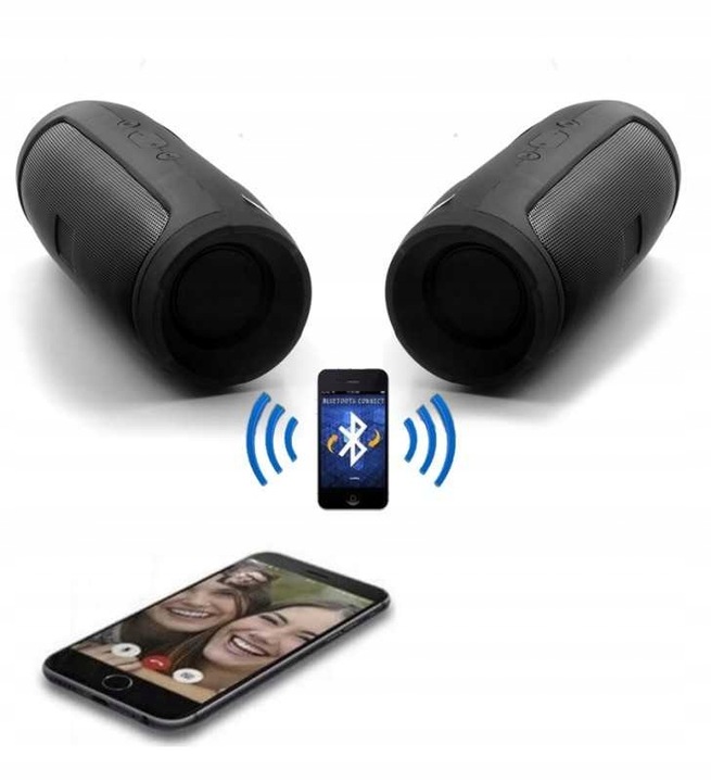 GŁOŚNIK BEZPRZEWODOWY BLUETOOTH RADIO BASS CHARGE