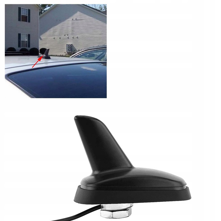 ANTENA SAMOCHODOWA PŁETWA REKINA