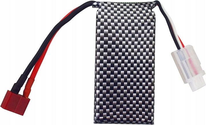 2 szt. Baterie LiPo 7.4 V 2000 mAh wtyczka T do modeli RC 9200, 9200E, 200E