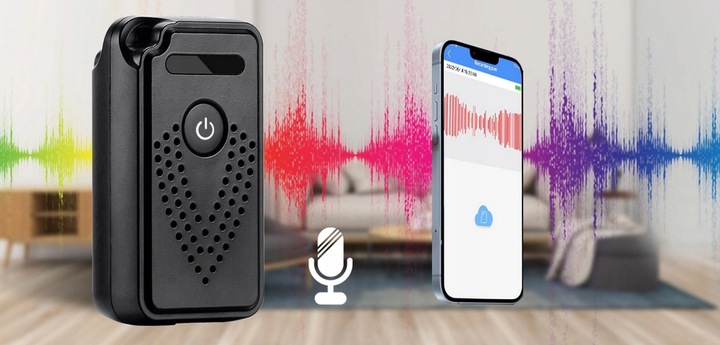 PODSŁUCH WIFI NA ŻYWO BEZ SIM DYKTAFON SD APP