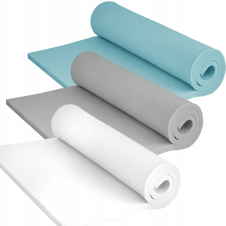 PIANKA TAPICERSKA GĄBKA MEBLOWA MATERAC PODUSZKA OPARCIE T18 200X120X4 CM