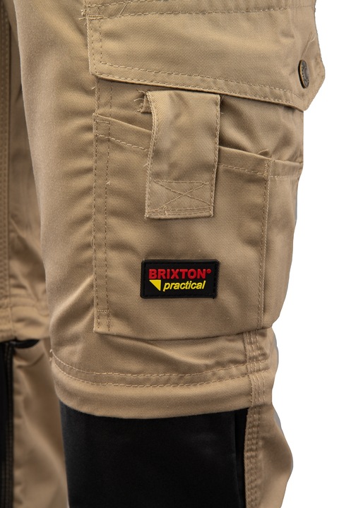 Spodnie robocze ochronne odpinane nogawki Brixton r. 48