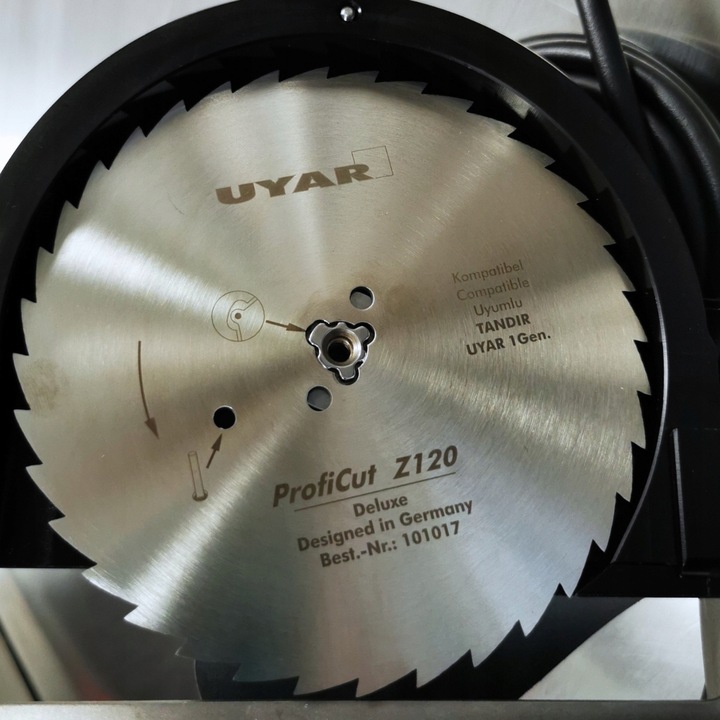 Ostrze do noża ząbkowane 120mm do Tandir 120 Dost 120 UYAR ProfiCut Z120