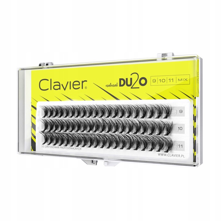 Clavier Kępki Rzęs DU2O Double Volume MIX 9-10-11