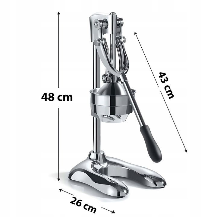 WYCISKARKA DO CYTRUSÓW POMARAŃCZY CYTRYN OWOCÓW SOKÓW RĘCZNA SOLIDNA CIĘŻKA
