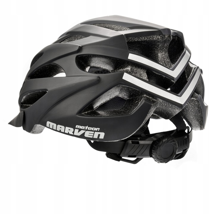 KASK ROWEROWY REGULOWANY METEOR MARVEN S 52-56cm siatka 3-kolorowy AIR FLOW