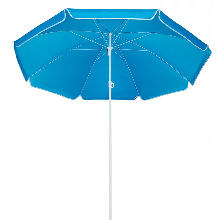 PARASOL PLAŻOWY SKŁADANY BALKONOWY OGRODOWY ŁAMANY STABILNY NIEBIESKI 200cm