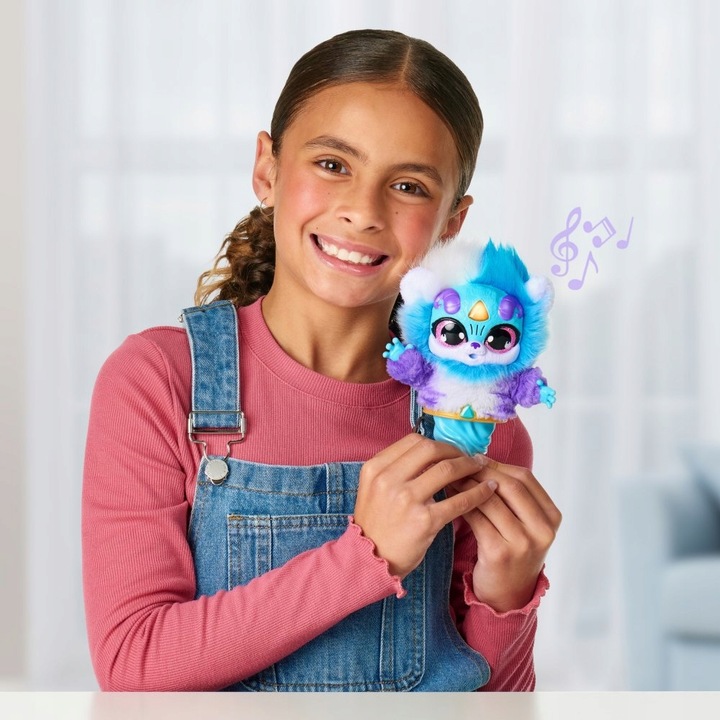 MAGIC MIXIES MAGICZNA LAMPA DŻINA MASKOTKA INTERAKTYWNA ZWIERZAK NIEBIESKA