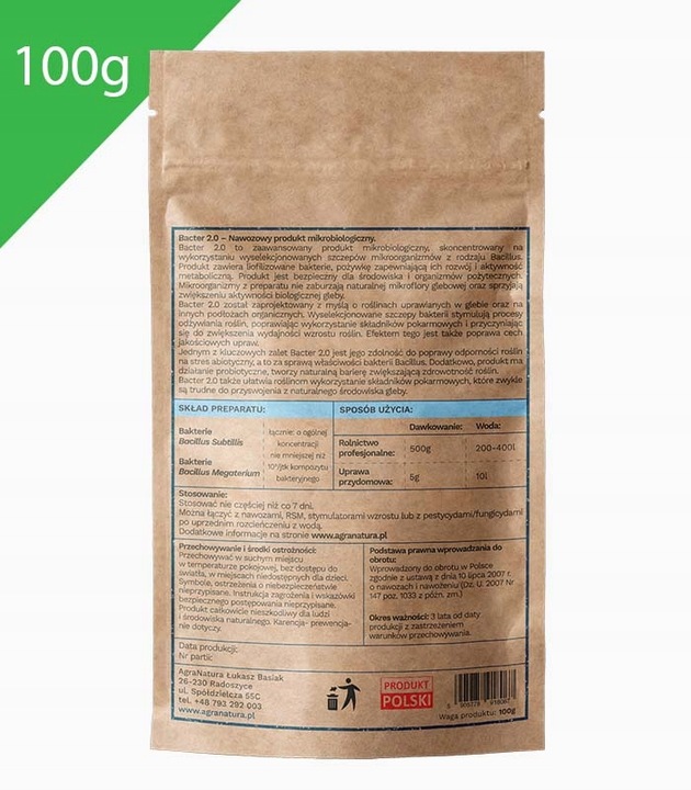 Bacter 2.0 - nowa generacja bakterii do roślin