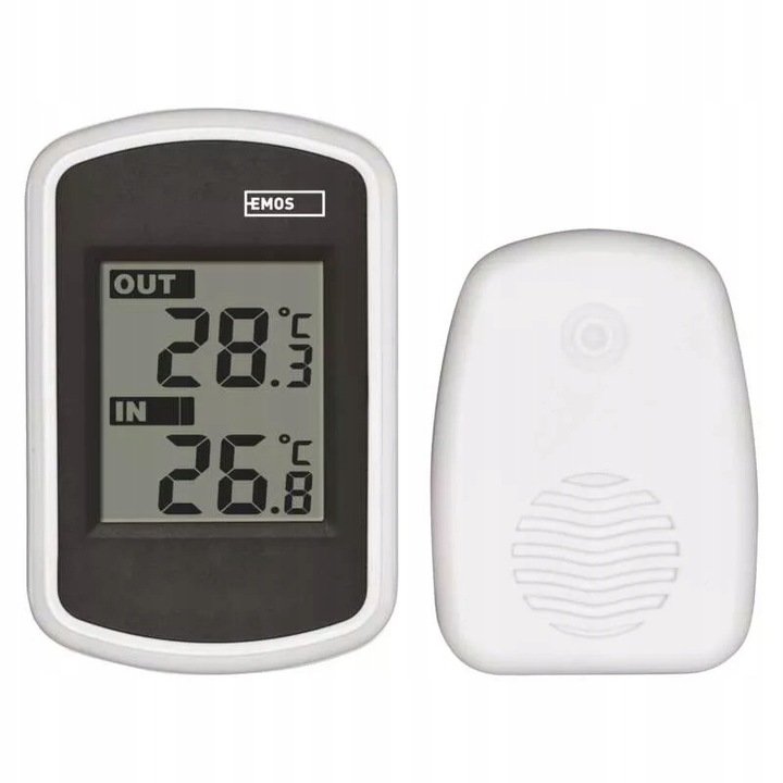 Termometr bezprzewodowy z pomiarem zewn. EMOS