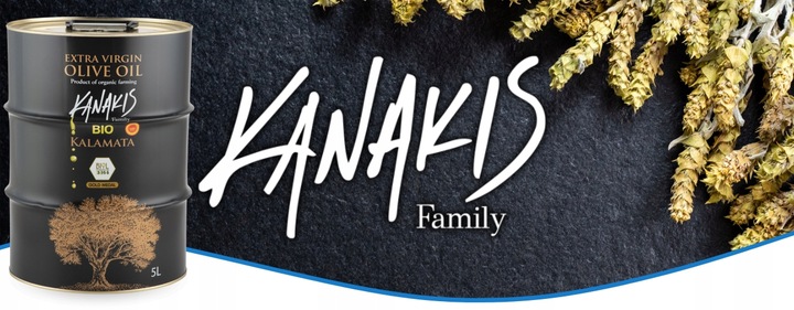 Oliwa z oliwek Extra Virgin BIO Grecka Ekologiczna 5L do pizzy ŚWIEŻA 24/25