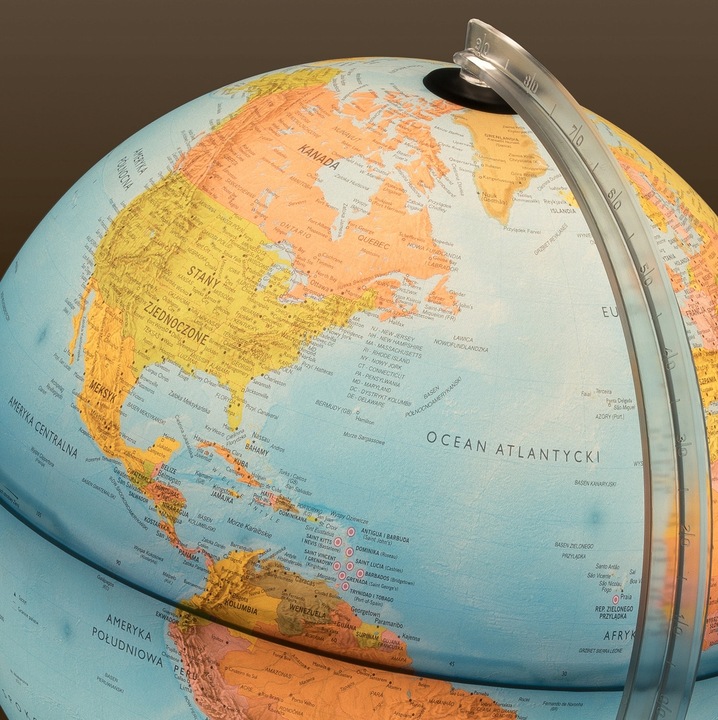 Globus ARTGLOB interaktywny podświetlany 8 JĘZYKÓW w tym POLSKI PARLAMONDO