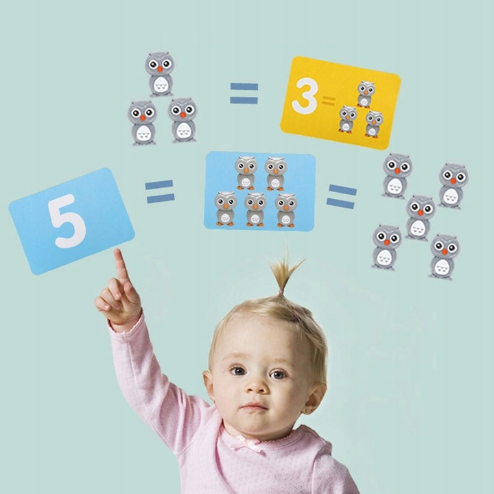 Gra Edukacyjna Waga Szalkowa Sowa Nauka Liczenia