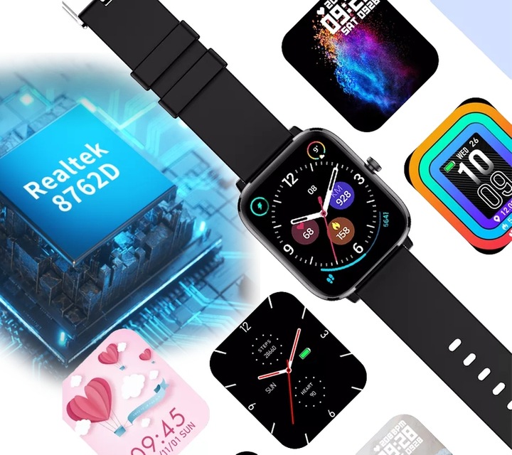 SMARTWATCH DLA DZIEWCZYNKI PREZENT NA KOMUNIĘ Z FUNKCJĄ ROZMOWY + TOREBKA