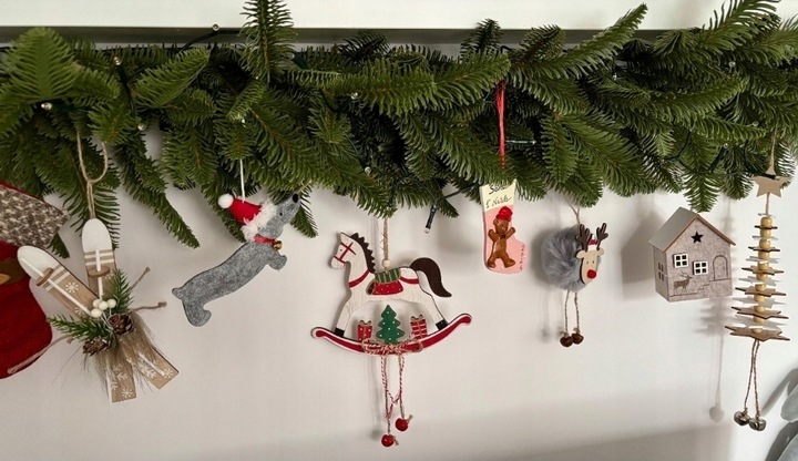 Girlanda Jodła 2 metry 100% PE 200 cm DŁUGA gęsta jak naturalna na poręcz