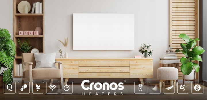 GRZEJNIK NA PODCZERWIEŃ Z TERMOSTATEM PILOTEM 800W