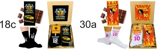 Prezent na URODZINY z okazji urodzin 40 lat CZTERDZIESTKA 18 30 50 60 wzory