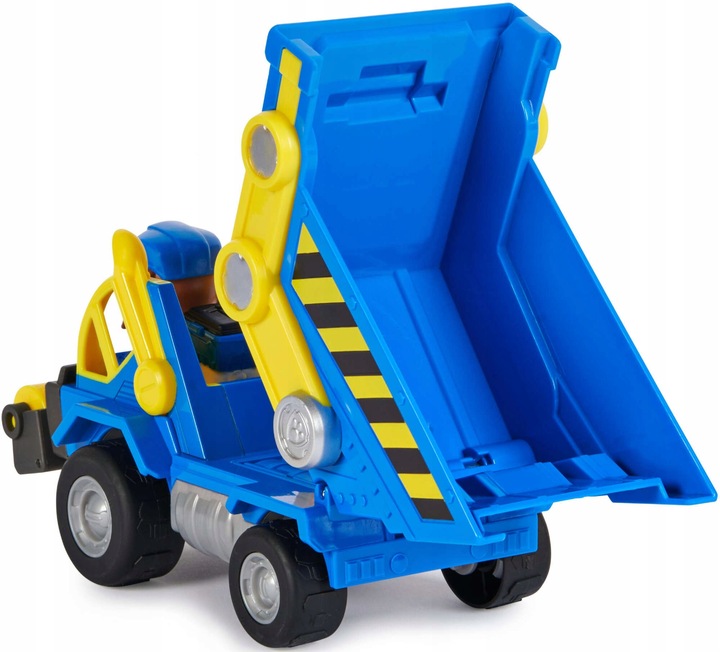 PSI PATROL WYWROTKA WHEELER RUBBLE I CREW POJAZD BUDOWALNY + FIGURKA