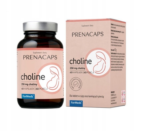 ForMeds PRENACAPS choline 250mg suplement Ciążowy