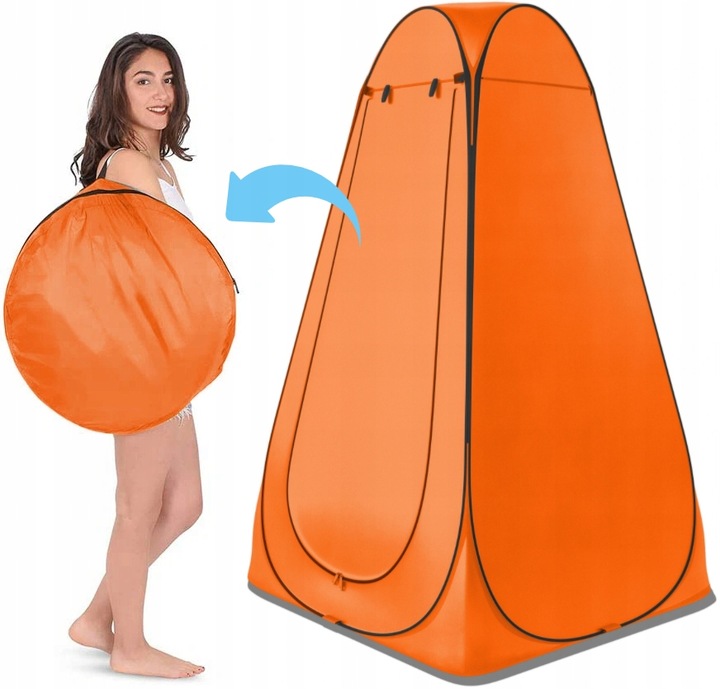 3W1 Namiot Plażowy Przebieralnia Toaleta WC Kabina Prysznic Kempingowy 185c