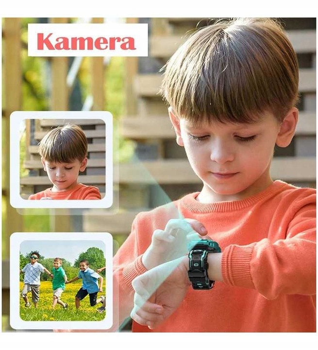 SMARTWATCH SIM PL LOKALIZATOR Zegarek DLA DZIECKA SMART WATCH POLSKIE MENU