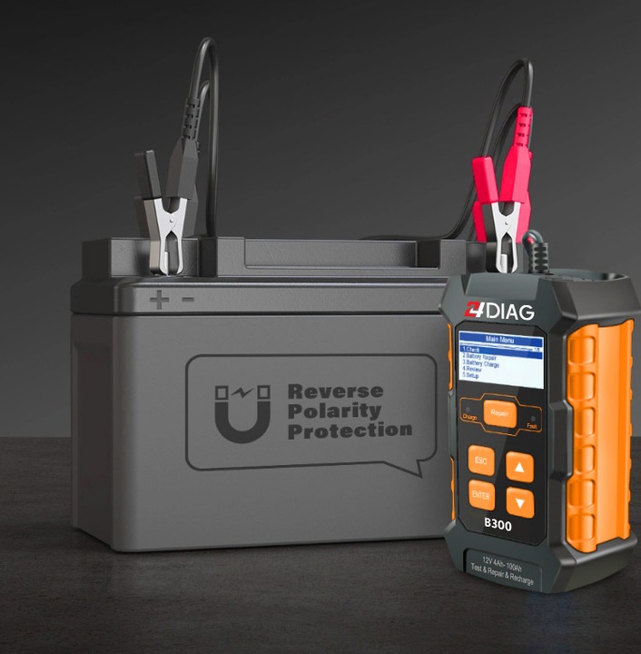 TESTER DO AKUMULATORÓW PROSTOWNIK B300 3w1 12V 5A