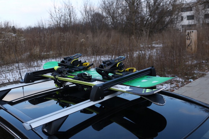 Uchwyt narciarski BAGAŻNIK NA NARTY Ski Lock 3 black 3 par nart 2 deski