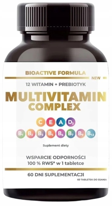 Intenson Multivitamin Complex Witamina C Witamina D 60 tabletek