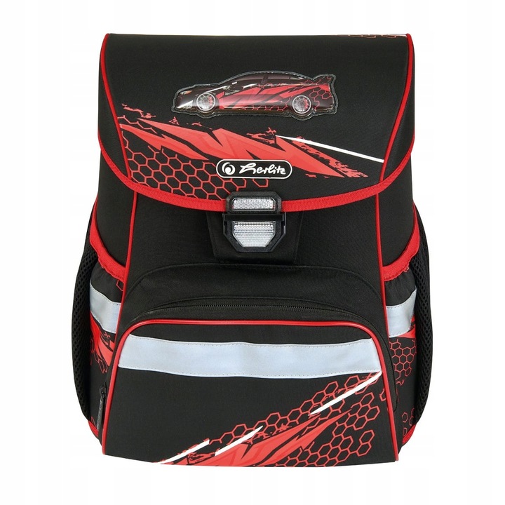 Tornister HERLITZ LOOP DRIVEN + ZAKREŚLACZ