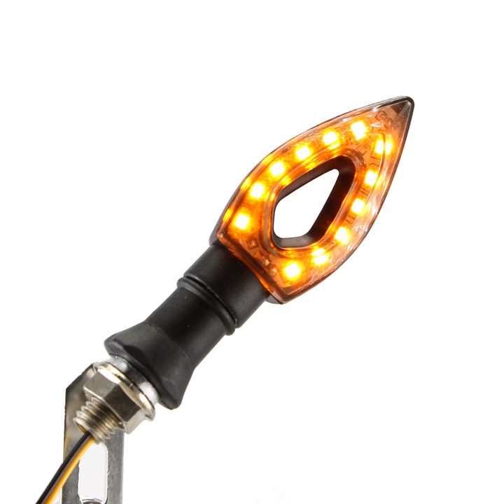 Kierunkowskazy kierunki MOTOCYKLOWE STRZAŁKI 12 LED 4 szt KOMPLET MIGACZE