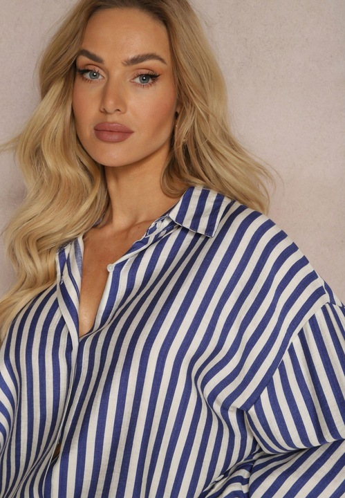 Renee Niebieska Koszula damska