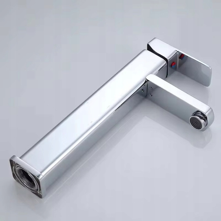 BATERIA UMYWALKOWA ŁAZIENKOWA STOJĄCA NABLATOWA KRAN DO UMYWALKI CHROM