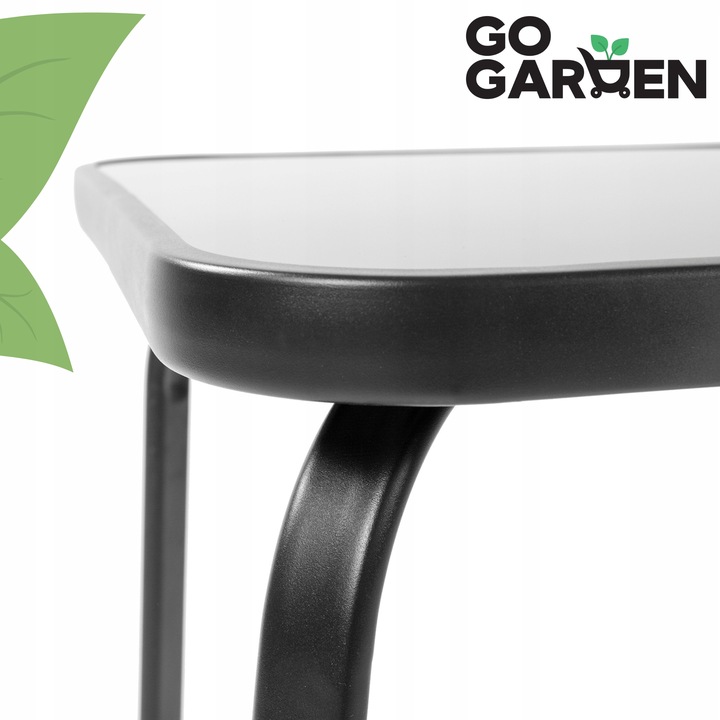 MEBLE OGRODOWE ZESTAW MEBLI OGRODOWYCH KOMPLET METALOWE 2 KRZESŁO SOFA STÓŁ