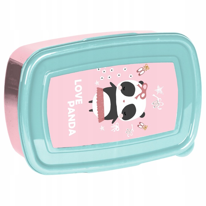 MIŚ PANDA SZKOLNY TORNISTER KOMPLET 5w1 Z MISIEM