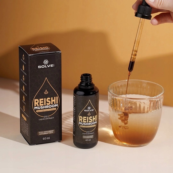 Ganoderma lucidum (Reishi) w kroplach 60ML