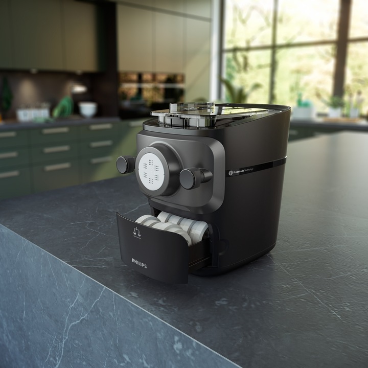 Maszynka automatyczna do makaronu i ciasta Philips HR2665/93 + 8 Krążków