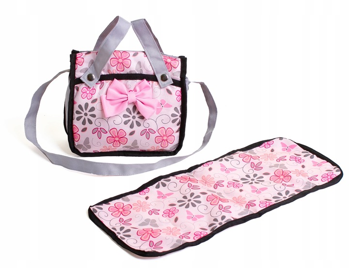 WÓZEK DLA LALEK głeboki spacerowy gondola 3w1 + ŁÓŻECZKO DLA LALKI ZESTAW