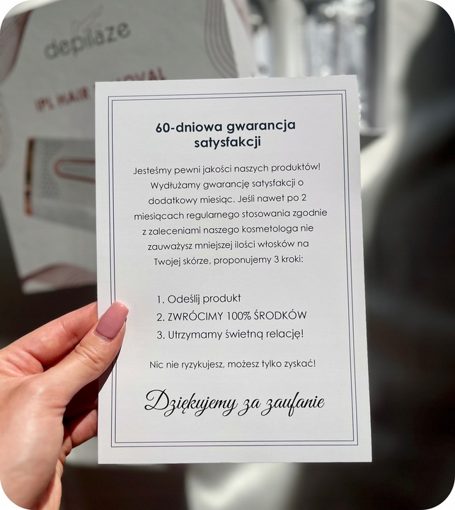 Depilator IPL bezbolesny Depilaze bikini + pudełko na depilator laserowy