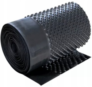 KACBUD FOLIA KUBEŁKOWA FUNDAMENTOWA IZOLACJA Z ATESTEM 400g/m2 0,5m x 20mb