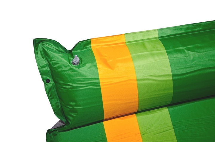 MATA SAMOPOMPUJĄCA Z PODUSZKĄ MATERAC karimata kempingowa POD NAMIOT BIWAK