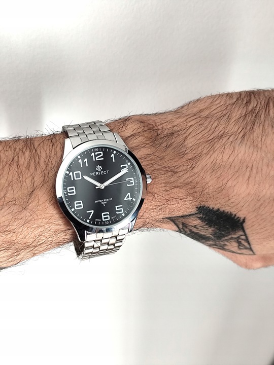 Zegarek Męski PERFECT RAGNAR duże cyfry+PUDEŁKO