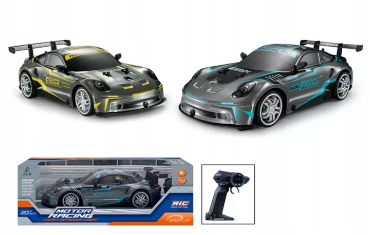 SAMOCHÓD ZDALNIE STEROWANY AUTO WYŚCIGOWE DRIFT RC PILOT