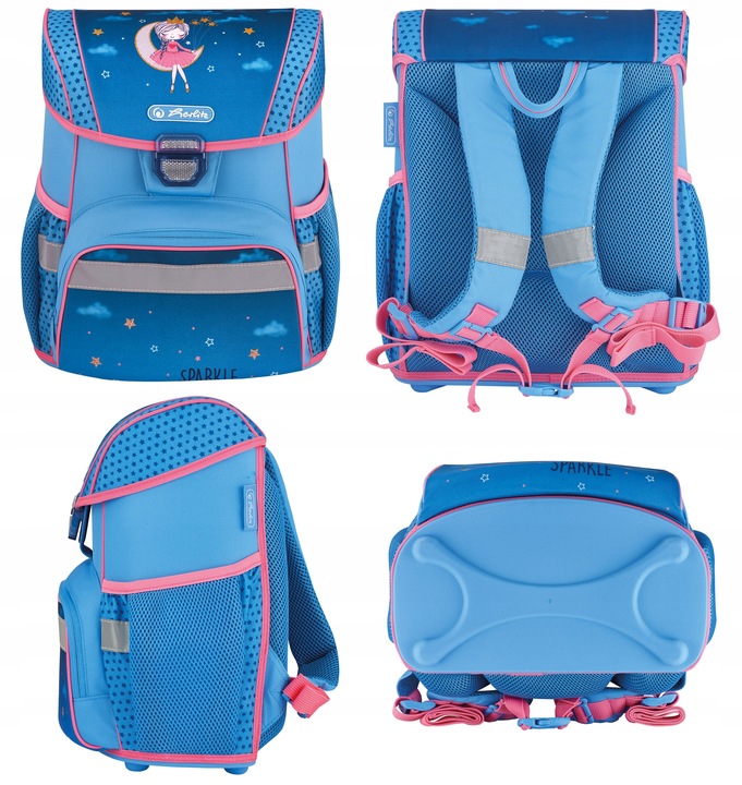 TORNISTER SZKOLNY HERLITZ LOOP PLUS MOON LADY ZESTAW KLASA 1-3