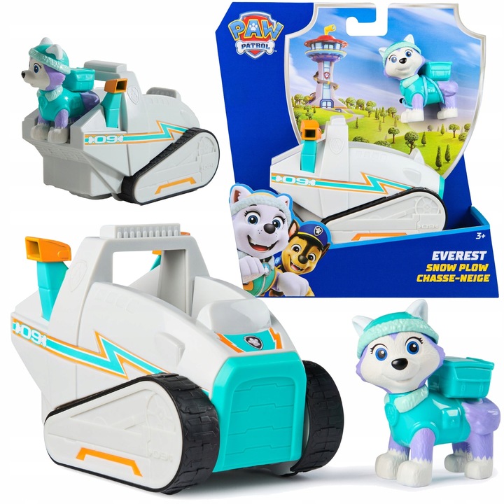 PRI PATROL EVEREST POJAZD SKUTER ŚNIEŻNY Z FIGURKĄ