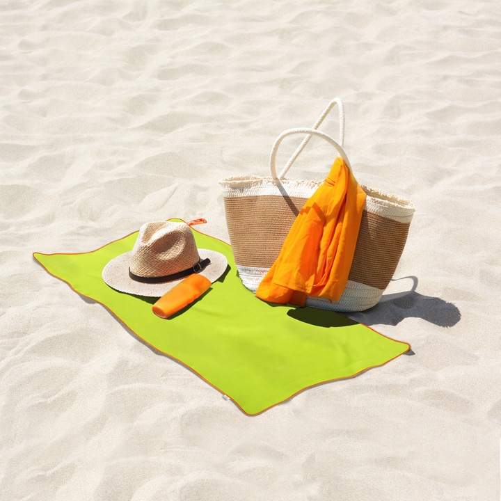 RĘCZNIK Z MIKROFIBRY 80x150 cm LIMONKA NEW