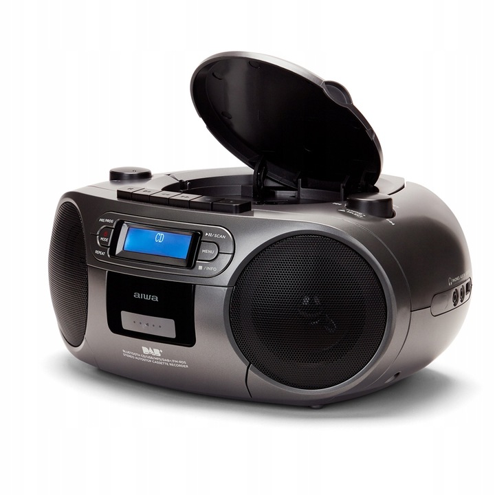 BOOMBOX RADIOODTWARZACZ BLUETOOTH AIWA BBTC-660DAB/MG DAB+ Z PILOTEM