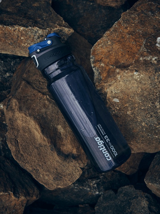 Contigo Butelka na wodę Free Flow 1000ml Niebieski
