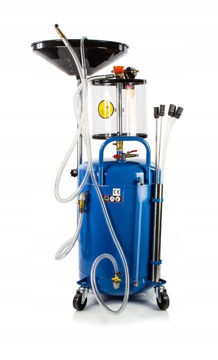 ZLEWARKA ODSYSARKA WYSYSARKA OLEJU 80L + 6 SOND